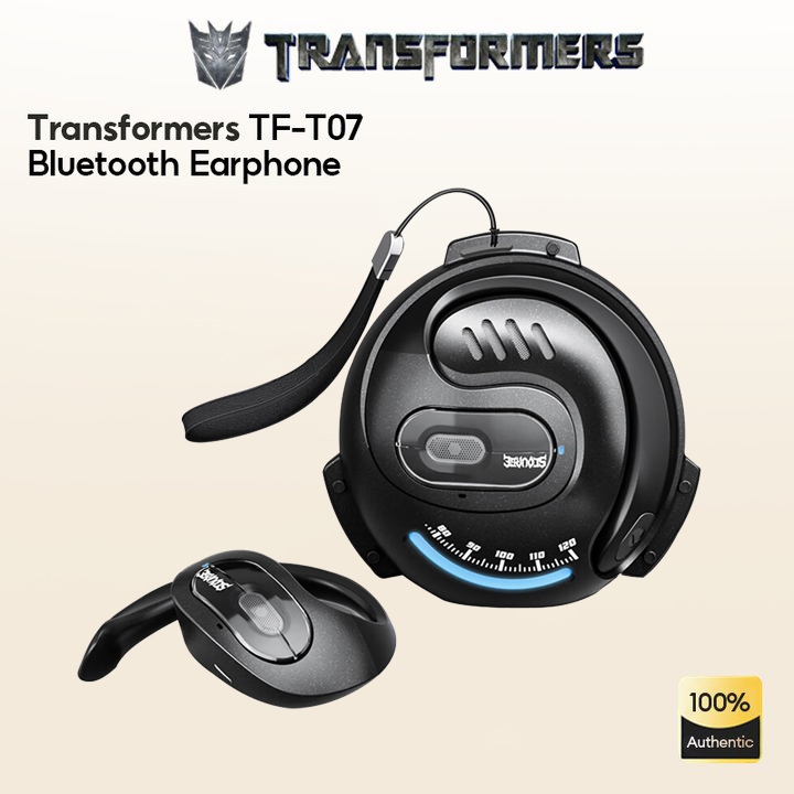 Transformers TF-T07 หูฟังบลูทูธไร้สาย HIFI คุณภาพเสียง สัมผัสอัจฉริยะ กันน้ํา บลูทูธ 5.4