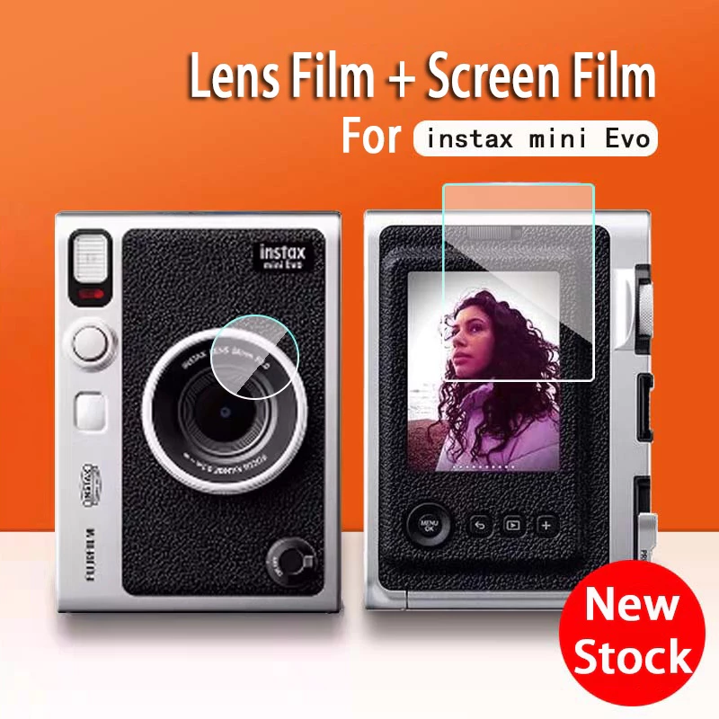 ฟิล์มไฮโดรเจล แบบนิ่ม ป้องกันเลนส์กล้อง สําหรับ For Instax Mini EVO