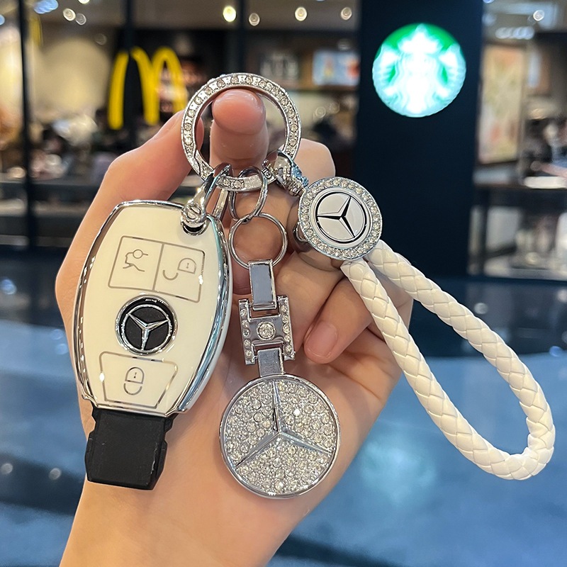 เคสกุญแจรีโมทรถยนต์ สําหรับ Benz Benz A C E S GLA GLB GLC GLE GLS G AMG
