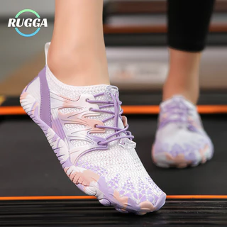 RUGGA 2024 ต้นฉบับใหม่ Aldult unisex คู่ GYM Aqua น้ําชายหาดว่ายน้ํา surf รองเท้าออกกําลังกายสําหรับผู้ชายผู้หญิงมัลติฟังก์ชั่นยาง Anti slip กันน้ําแห้งเร็ว barefoot การฝึกอบรมรองเท้า