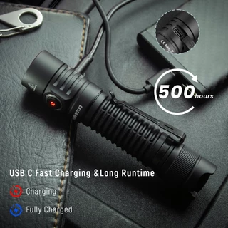 SOFIRN SP31V3.0 อัพเกรดไฟฉายยุทธวิธีกลางแจ้ง Super Bright 2000 ลูเมน SST40 LED ชาร์จบ้านฉุกเฉิน Camping เดินป่ากันน้ํา
