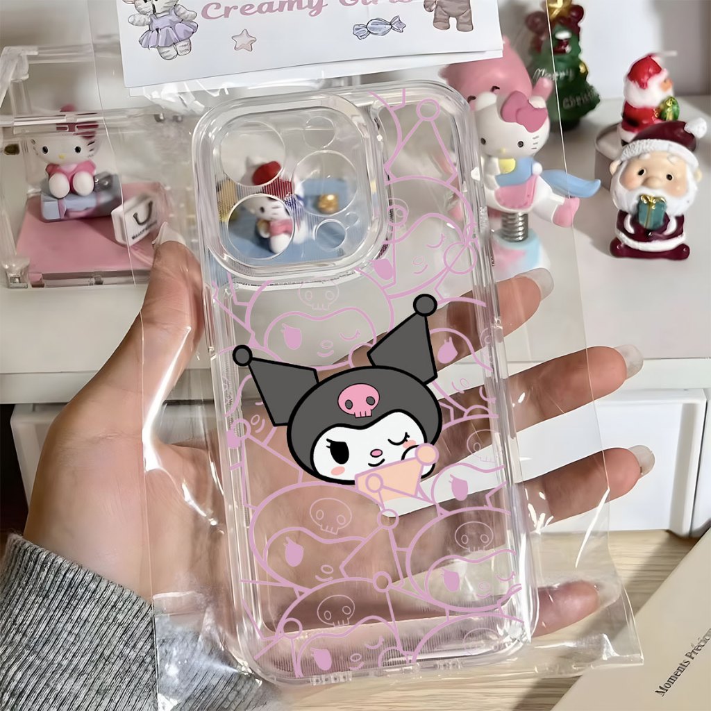 เหมาะสําหรับ iPhone IP15 PROMAX เต็มหน้าจอการ์ตูน IP12 PRO minimalist IP11 IPX IP XS MAX สวัสดิการ IP7P IP13 soft TPU เคสโทรศัพท์โปร่งใส