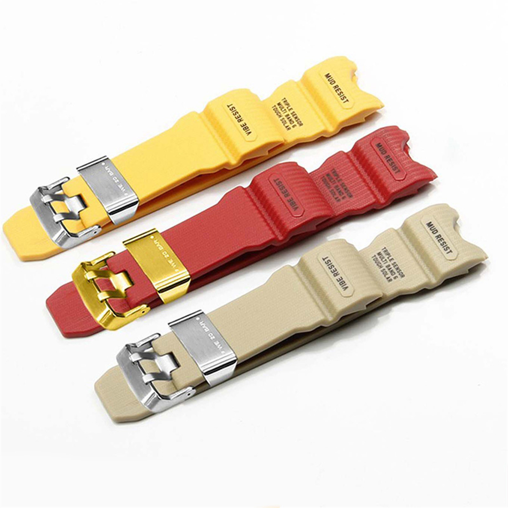 สายนาฬิกาข้อมือ TPU โลหะ สีพื้น สําหรับ GWG 1000GB gwg1000-gb GWG-1000GB