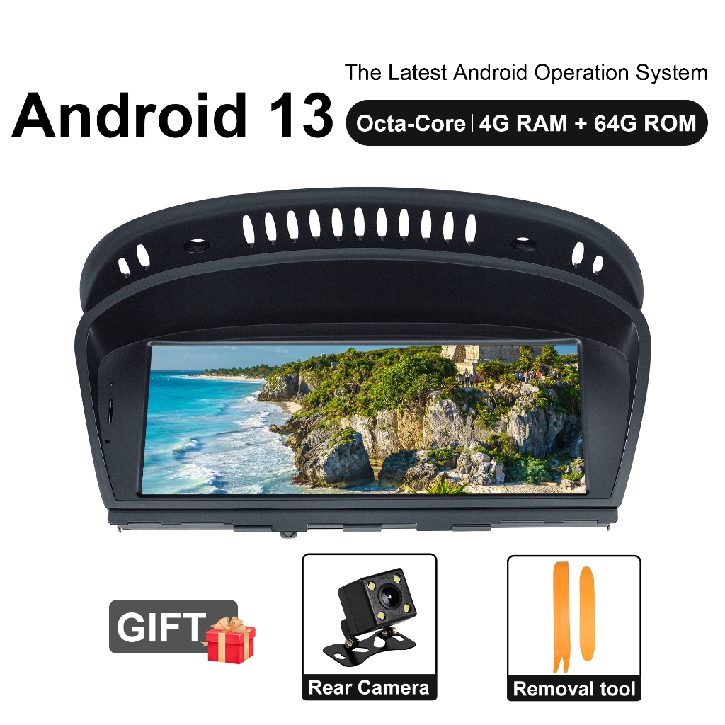 Zltoopai 8.8 นิ้ว android13 8Core Android player headunit monitor gps วิทยุ BMW 3Series E90-E93 5Ser