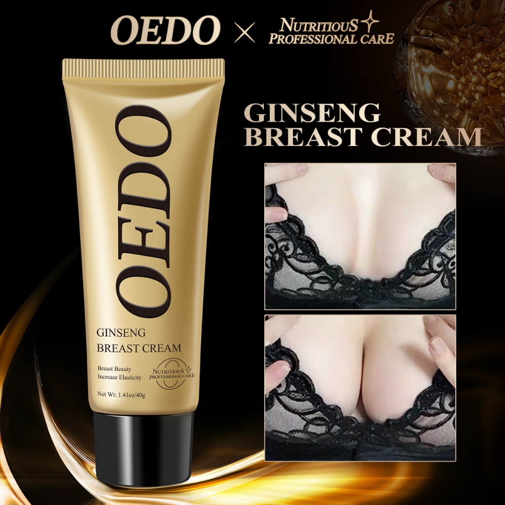 OEDO โสมครีมขยายหน้าอกบริษัทแก้ปัญหาเต้านมเล็กปัญหาหย่อนคล้อยไม่ชัดเจนรูปทรงบริษัทหน้าอก 40g