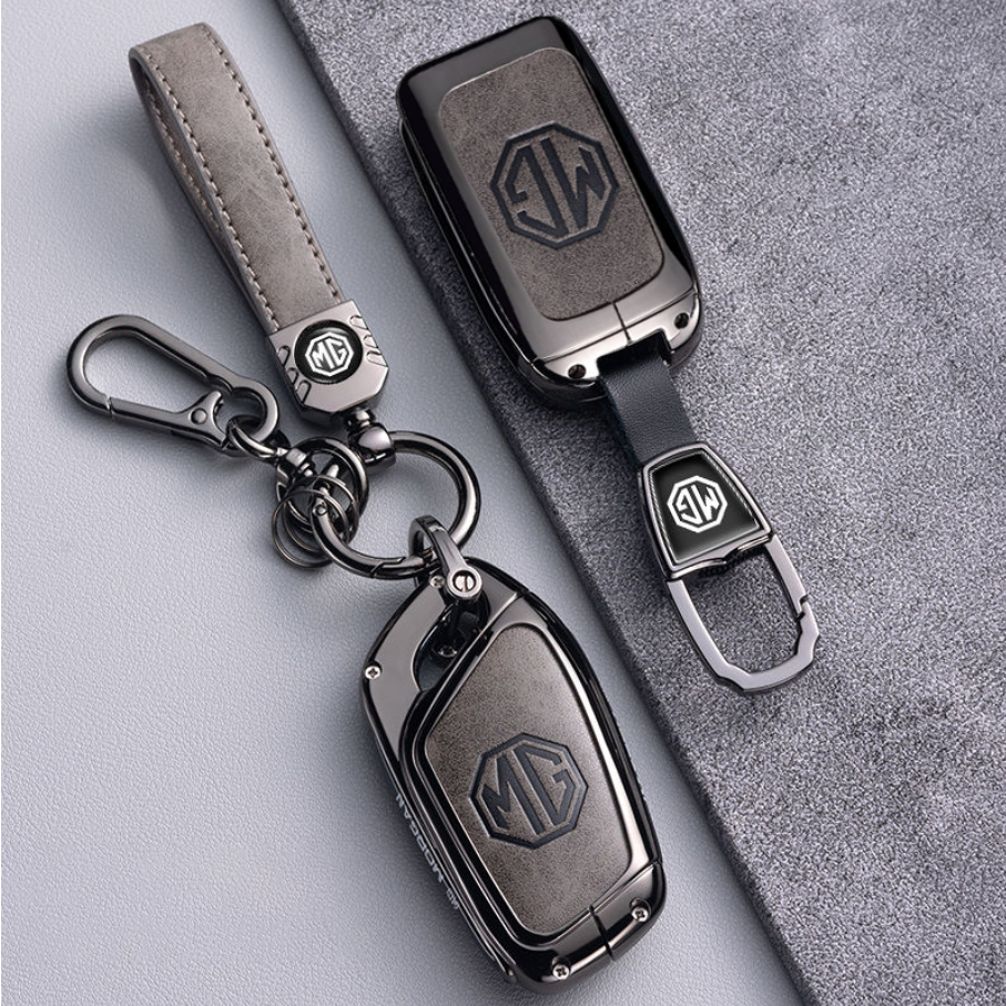 A:กุญแจ เคสกุญแจรถ ปลอกกุญแจ รถยนต์ MG HS,MG ZS EV แบบ3ปุ่มกด /B:กุญแจMG ZS กุญแจรถยนต์ MG ZS ร๊โมท 