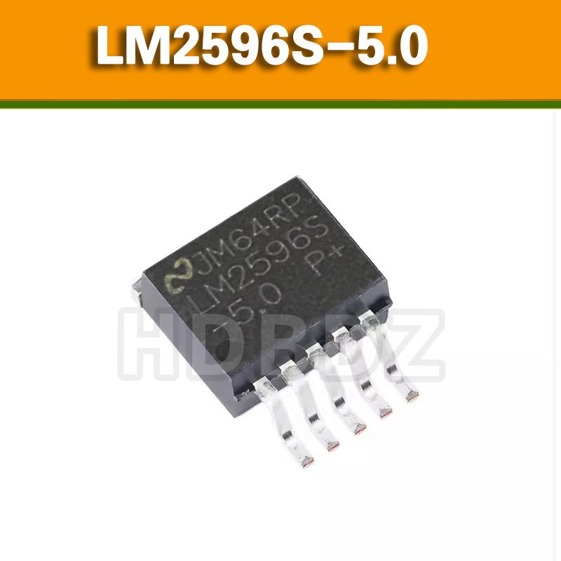 5~10pcs LM2596S 5.0V 3.3V 12V ADJ IC SMD TO-263-5 ตัวควบคุมแรงดันไฟฟ้า Buck ชิป IC SMD