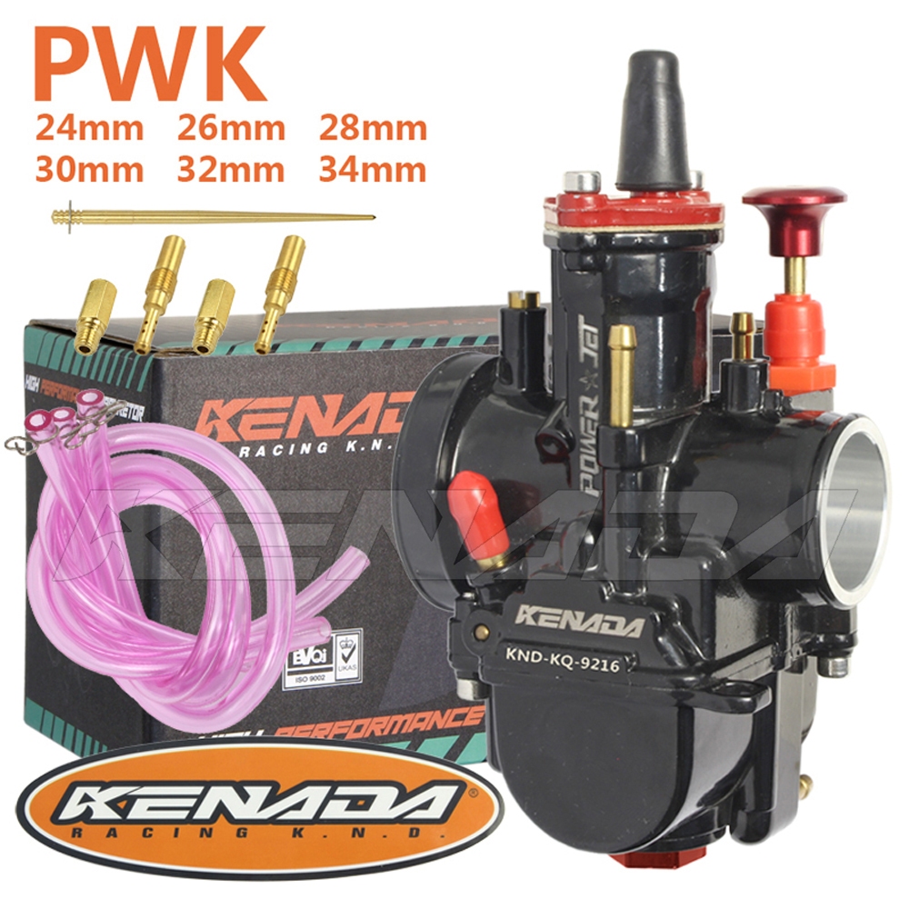 KENADA RACING คาร์บูเรเตอร์ PWK ขนาด 24/26/28/30/32/34 มม.