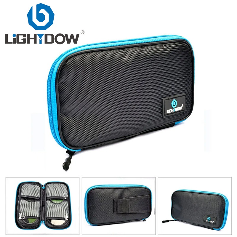 Lightdow กล ้ องแบบพกพาเลนส ์ กรองออแกไนเซอร ์ อุปกรณ ์ เสริมกล ้ องเก ็ บกระเป ๋ า