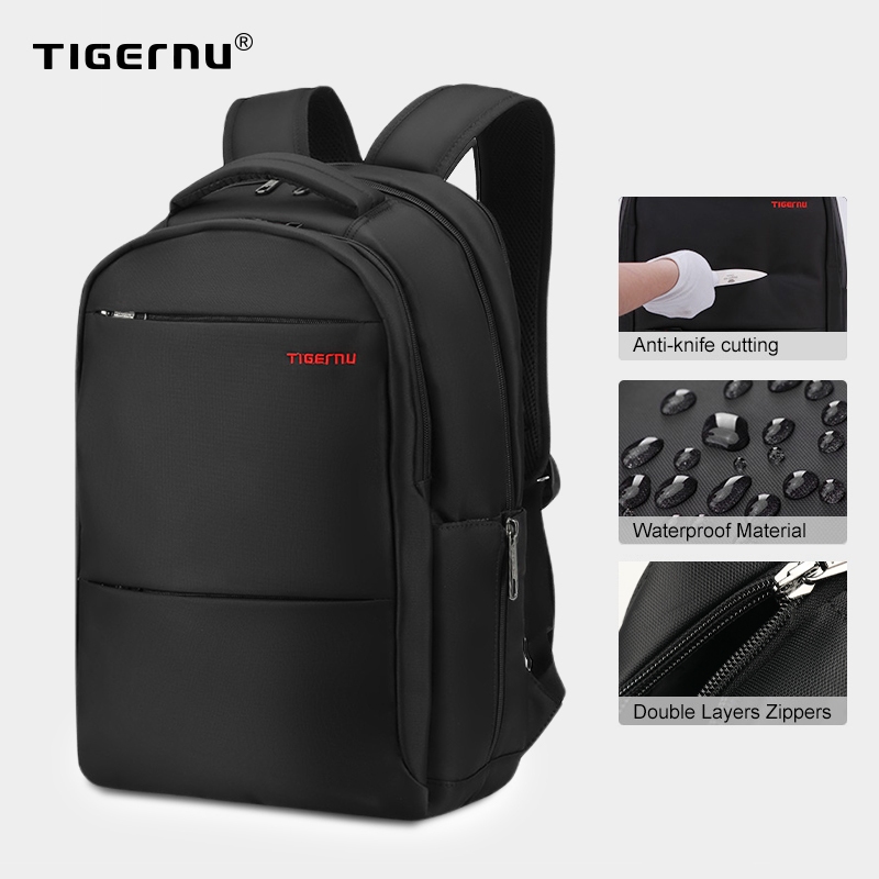TIGERNU ไทเกอร์นู 3032 ผู้ชายผู้หญิง15-19นิ้วกระเป๋าเป้สะพายหลังแล็ปท็อปกระเป๋าเ