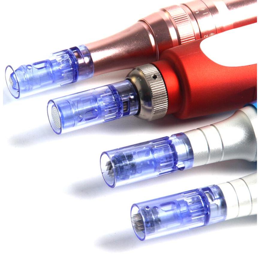 เครื่องมือบํารุงผิวหน้า Dr.Pen A6 Bayonet Blue สําหรับการรักษา PMU และ MTS