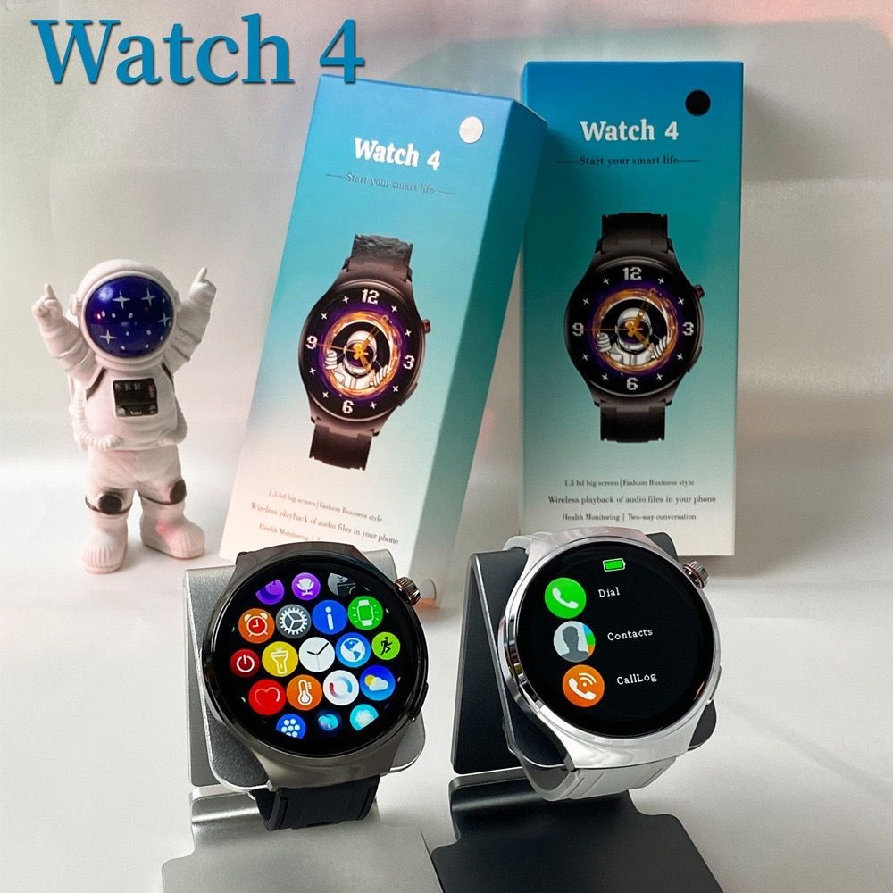 2024 ใหม่นาฬิกา 4 Pro กีฬาสมาร์ทนาฬิกาสําหรับชายบลูทูธอุณหภูมิเลือดออกซิเจน Smartwatch VS Gt3 Pro Gt