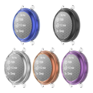 เคส + สายนาฬิกาข้อมือ TPU Case Compatible For garmin lily 2 เคส แบบนิ่ม สําหรับ สาย 2 Strap and เคส garmin lily 2 Case Sports 2 สาย Watch Strap Garmin Lily2 Strap Accessories