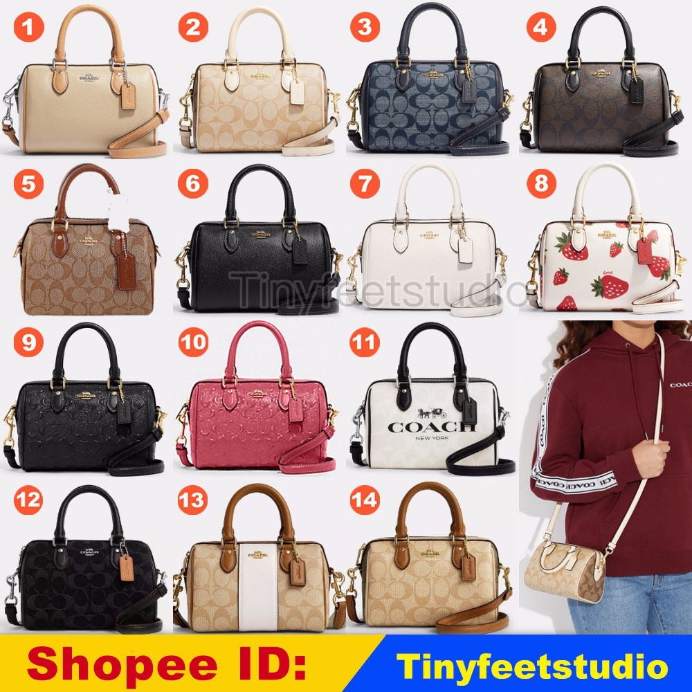 Ch159 CH160 CH370 CH469 CH157 CH161 CH276 CO959 CO963 CR243 CR244 Mini Rowan Crossbody ผู้หญิง Sing 