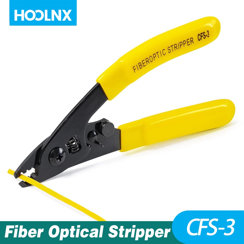 Hoolnx Fiber Optical Stripper CFS3/CFS2 คีมตัดสายเคเบิลสําหรับ Simplex และ Duplex OM2 OM3 OM4 OM5 Fi