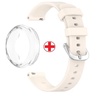 เคส + สายนาฬิกาข้อมือ TPU Case Compatible For garmin lily 2 เคส แบบนิ่ม สําหรับ สาย 2 Strap and เคส garmin lily 2 Case Sports 2 สาย Watch Strap Garmin Lily2 Strap Accessories
