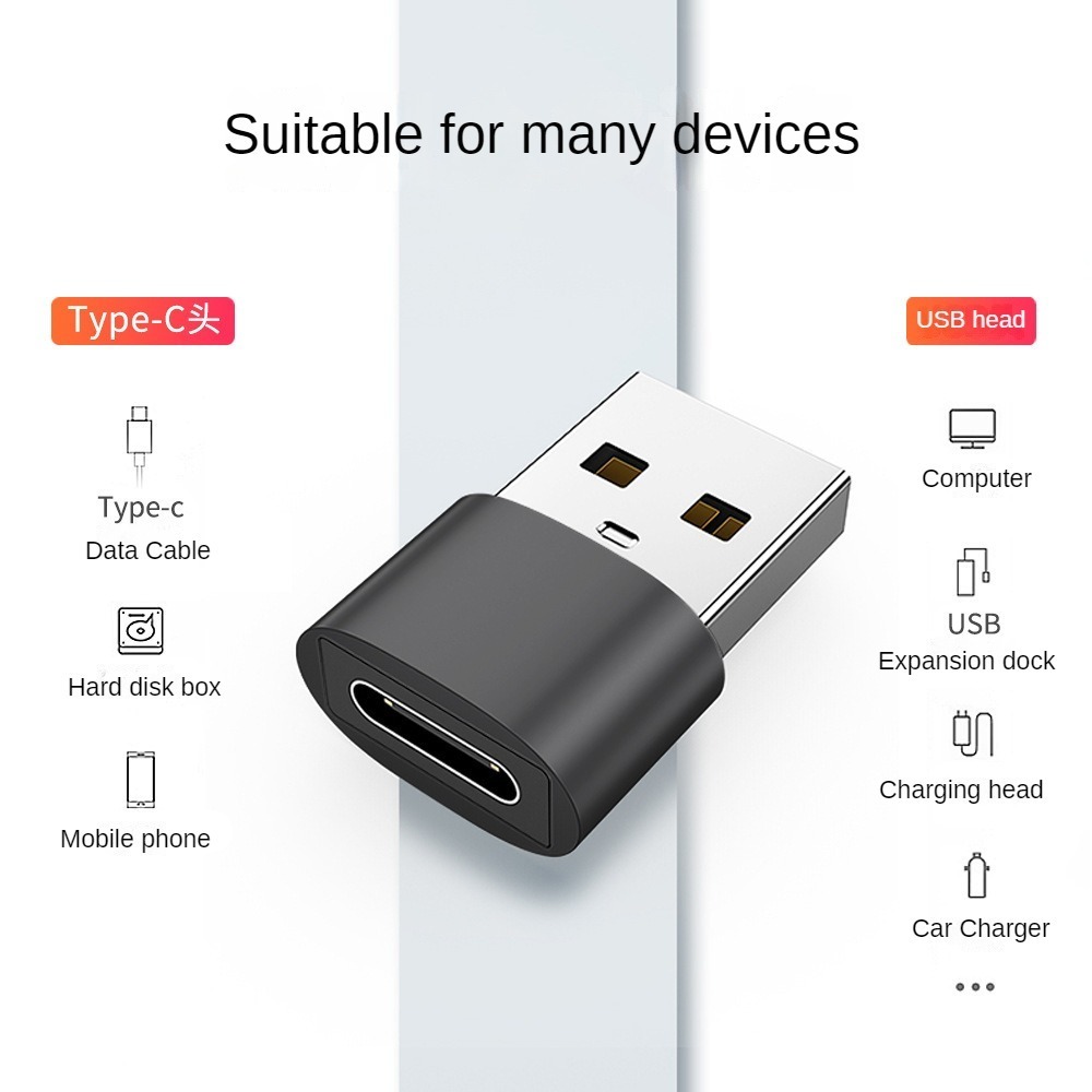 R* อะแดปเตอร์แปลง Usb-C เป็น Micro Usb Type-C ตัวเมีย เป็น Micro Usb ตัวผู้