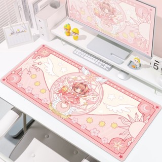 แผ่นรองเมาส์ คีย์บอร์ด ขนาดใหญ่ ลายซากุระน่ารัก ของใช้ในครัว…