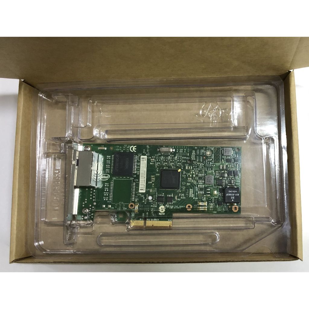 Intel อะแดปเตอร์เซิร์ฟเวอร์ I350-T2 Gigabit 2 พอร์ต PCI-e I350T2G2P20
