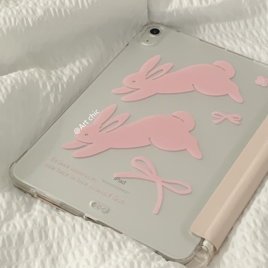 เคสแท็บเล็ต PC กันกระแทก ลายการ์ตูนกระต่ายน่ารัก หลากสี รูปที่ 2