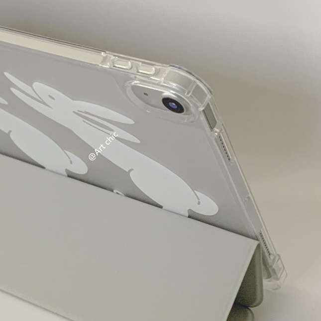 เคสแท็บเล็ต PC กันกระแทก ลายการ์ตูนกระต่ายน่ารัก หลากสี รูปที่ 3