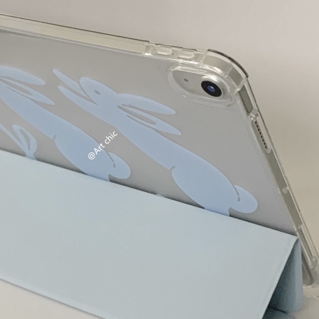 เคสแท็บเล็ต PC กันกระแทก ลายการ์ตูนกระต่ายน่ารัก หลากสี รูปที่ 4