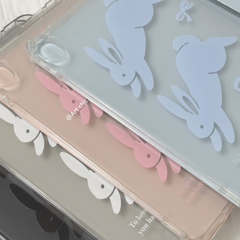 เคสแท็บเล็ต PC กันกระแทก ลายการ์ตูนกระต่ายน่ารัก หลากสี รูปที่ 7