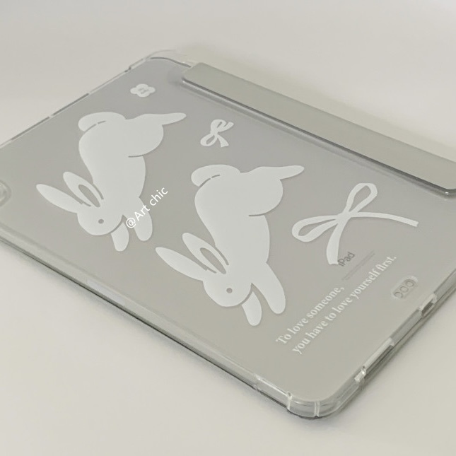 เคสแท็บเล็ต PC กันกระแทก ลายการ์ตูนกระต่ายน่ารัก หลากสี รูปที่ 6
