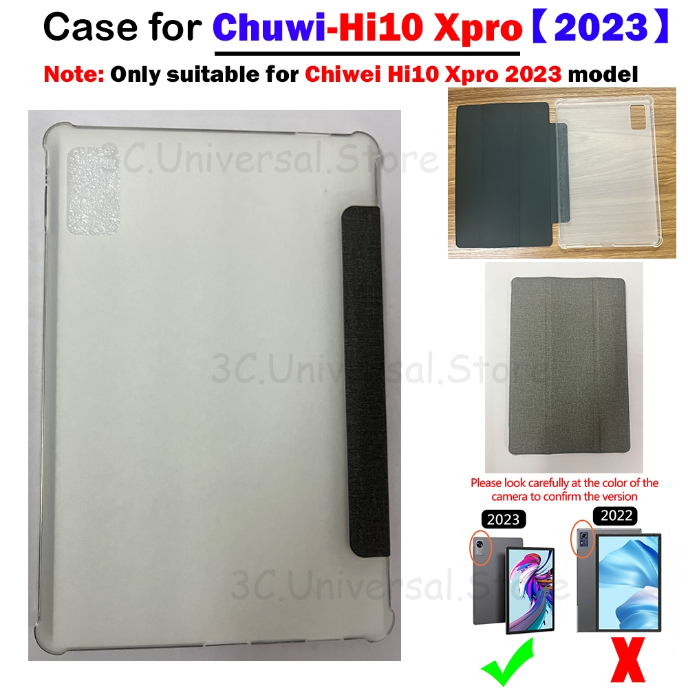 สําหรับ Chuwi Hi10 XPro 2024 2025 10.1 นิ้ว Universal กรณีกันกระแทกแท็บเล็ตผ้าหนังป้องกันปกหลังสําหร