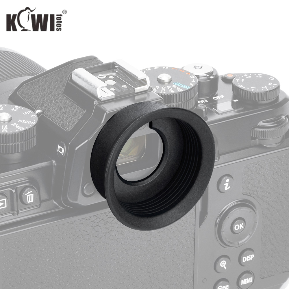 Kiwifotos KE-DK33 ยางรองช่องมองภาพกล้องยาว แบบเปลี่ยน สําหรับ Nikon Zf Z8 Z9 DK-33