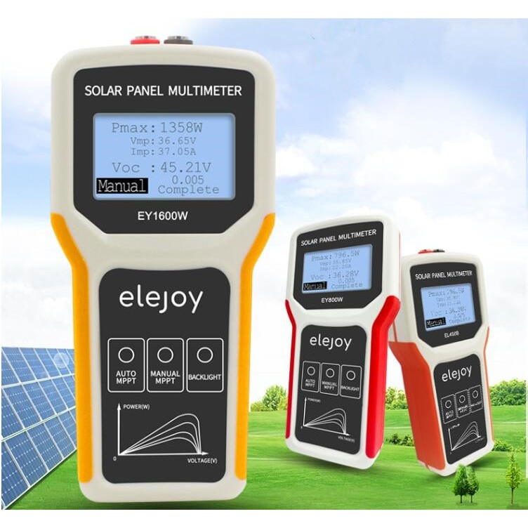 1600W 800W 400W แผงโซลาร์เซลล์มัลติมิเตอร์ EY1600W แผงโซลาร์เซลล์ MPPT โมดูลโซลาร์เซลล์เครื่องทดสอบพ