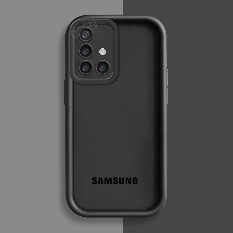 สําหรับ Samsung A11 A31 A315F A51-4G M04S A515F A71-4G A715F A21s A217F ซิลิกาเจลปลอกป้องกันหรูหรากันกระแทก