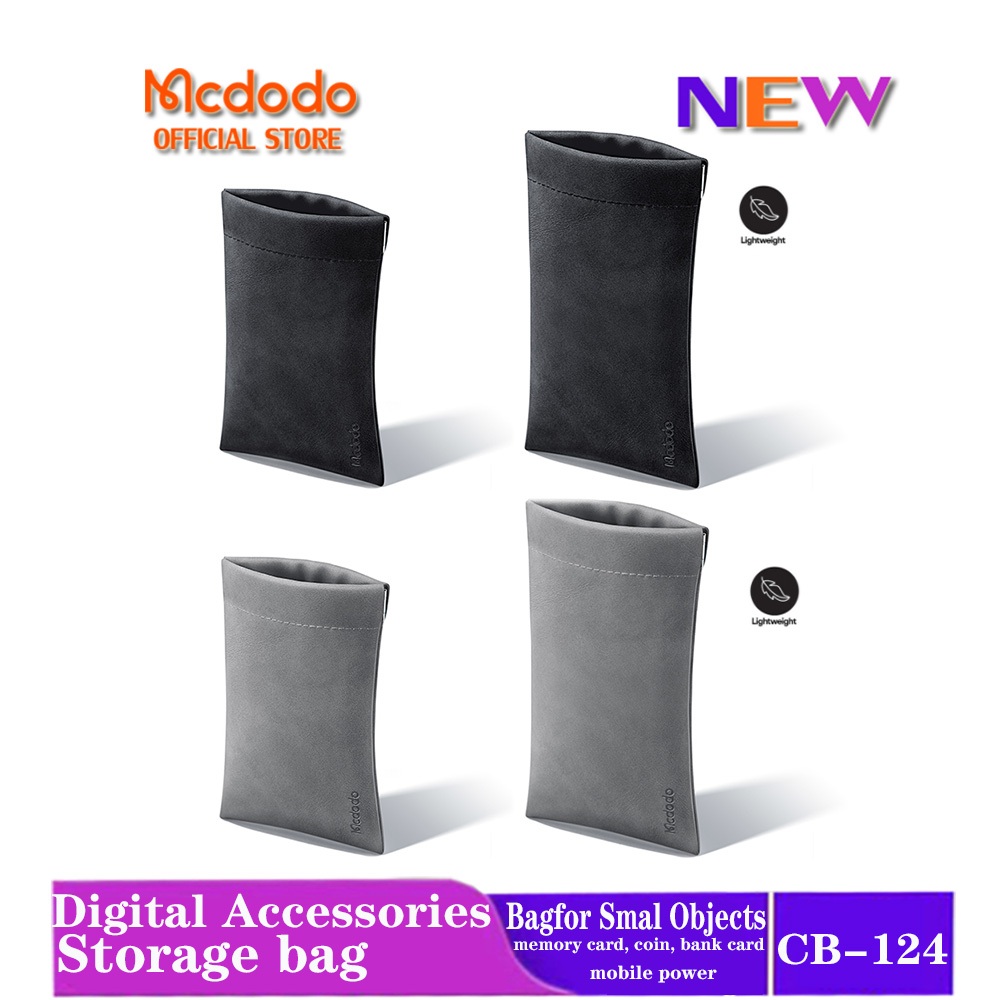 Mcdodo กระเป๋าจัดเก็บสายหูฟังบลูทูธ การ์ดหน่วยความจํา USB CB-124