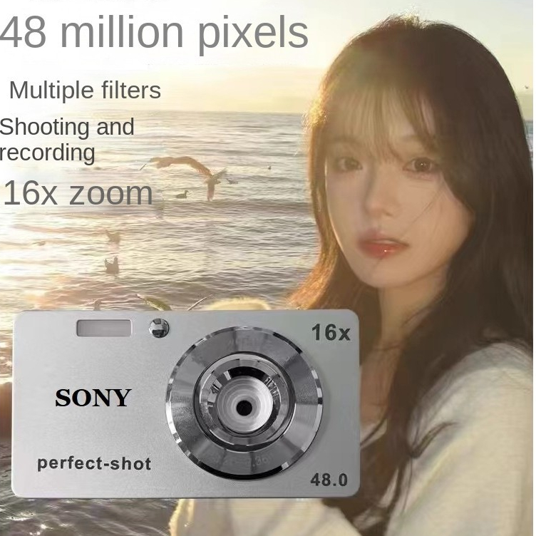 Sony ราคาต่ำแบบเดียวกัน กล้องดิจิทัล HD 4K แบบเปลี่ยน สําหรับถ่ายภาพ วิดีโอ CCD