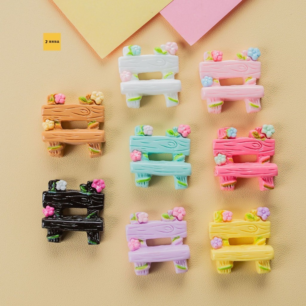 10 ชิ้น Bench เรซิ่น Charms สําหรับ DIY (C-2)