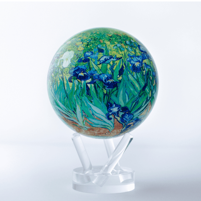 [MOVA Light Energy Globe ] Van Gogh Irises Van Gogh Irises ตกแต ่ งบ ้ าน ของขวัญที่สวยงาม ครบรอบ. ล