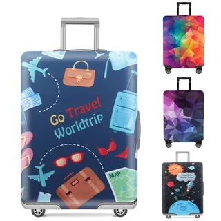 พร้อมส่ง งานผ้าหนา กันฝุ่น ผ้าคลุมกระเป๋าเดินทางผ้ายืด กันรอย สำหรับขนาด 20/24/26/28/30/32 นิ้ว