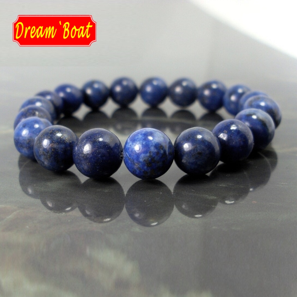 Lapis Lazuli Natural Crystal Bracelet สร้อยข้อมือคริสตัลธรรมชาติ,ลูกปัดคริสตัล,ผู้หญิง/ผู้ชายสร้อยข้อมือ,สร้อยข้อมืออัญมณี,สร้อยข้อมือฮวงจุ้ย,สร้อยข้อมือหินธรรมชาติ,เครื่องประดับแฟชั่นและหรูหรา