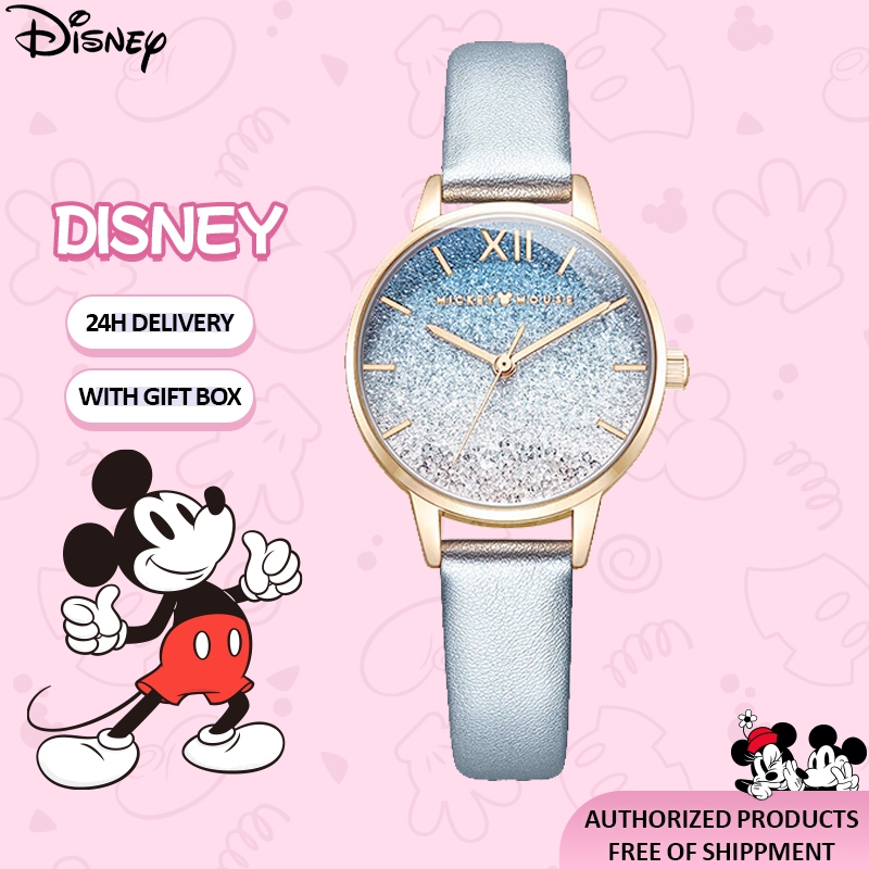 สินค้าใหม่ Limited Time Offer Disney นาฬิกาข้อมือควอตซ์แฟชั่น หรูหรา สไตล์เจ้าหญิง MK-11325