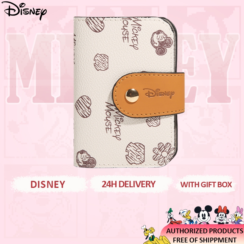 Disney อย ่ างเป ็ นทางการของแท ้ Mickey Series น ่ ารัก Graffiti ผู ้ ถือบัตรขนาดใหญ ่ ความจุกระเป ๋ าสตางค ์ ธนาคารบัตรรถบัสนักเรียนผู ้ ถือบัตรกระเป ๋ าคลาสสิกความจุขนาดใหญ ่ ผู ้ ถือบัตรBMK-71372