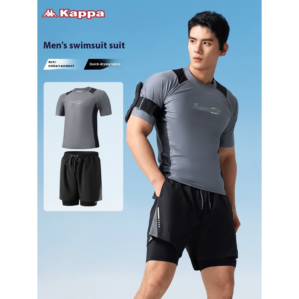 ชุดว ่ ายน ้ ําผู ้ ชาย kappa ชุดว ่ ายน ้ ําผู ้ ใหญ ่ เต ็ มตัว