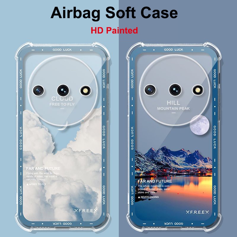 สําหรับ Nubia Focus 5G คริสตัลกรณี NX302J HD ทาสี Air กระเป๋าปกป้อง Matte กลับสําหรับ Nubia Z60 Ultra Photographic ฝาครอบ Z30 Z40S Z50 Z50S Pro Coque Nubia Play 5G