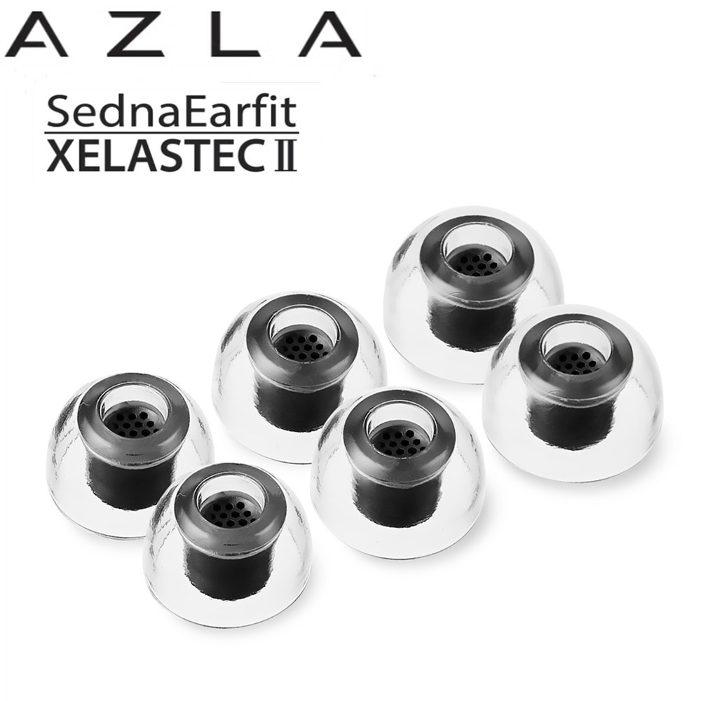 2 คู่/ชุด AZLA Xelastec II TPE Eartips สําหรับ Samsung Galaxy Buds 2 Pro สําหรับ Sony WF-1000XM5 Pi7