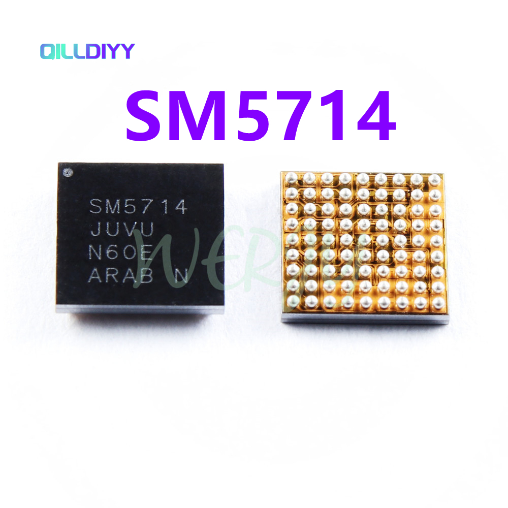 1 ชิ้น/ล็อต 100% ใหม่ SM5714 ชาร์จ IC สําหรับ Samsung A8S G8870 A125 Galaxy A12 A22