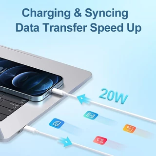 ชุดชาร์จเร็ว PD 20W คุณภาพสูง ไม่ร้อน ปลอดภัยคงที่ ชาร์จเร็ว หัวชาร์จ Type-C + สาย รองรับมือถือและแท็บเล็ต