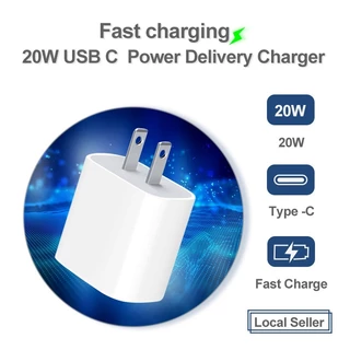 ชุดชาร์จเร็ว PD 20W คุณภาพสูง ไม่ร้อน ปลอดภัยคงที่ ชาร์จเร็ว หัวชาร์จ Type-C + สาย รองรับมือถือและแท็บเล็ต