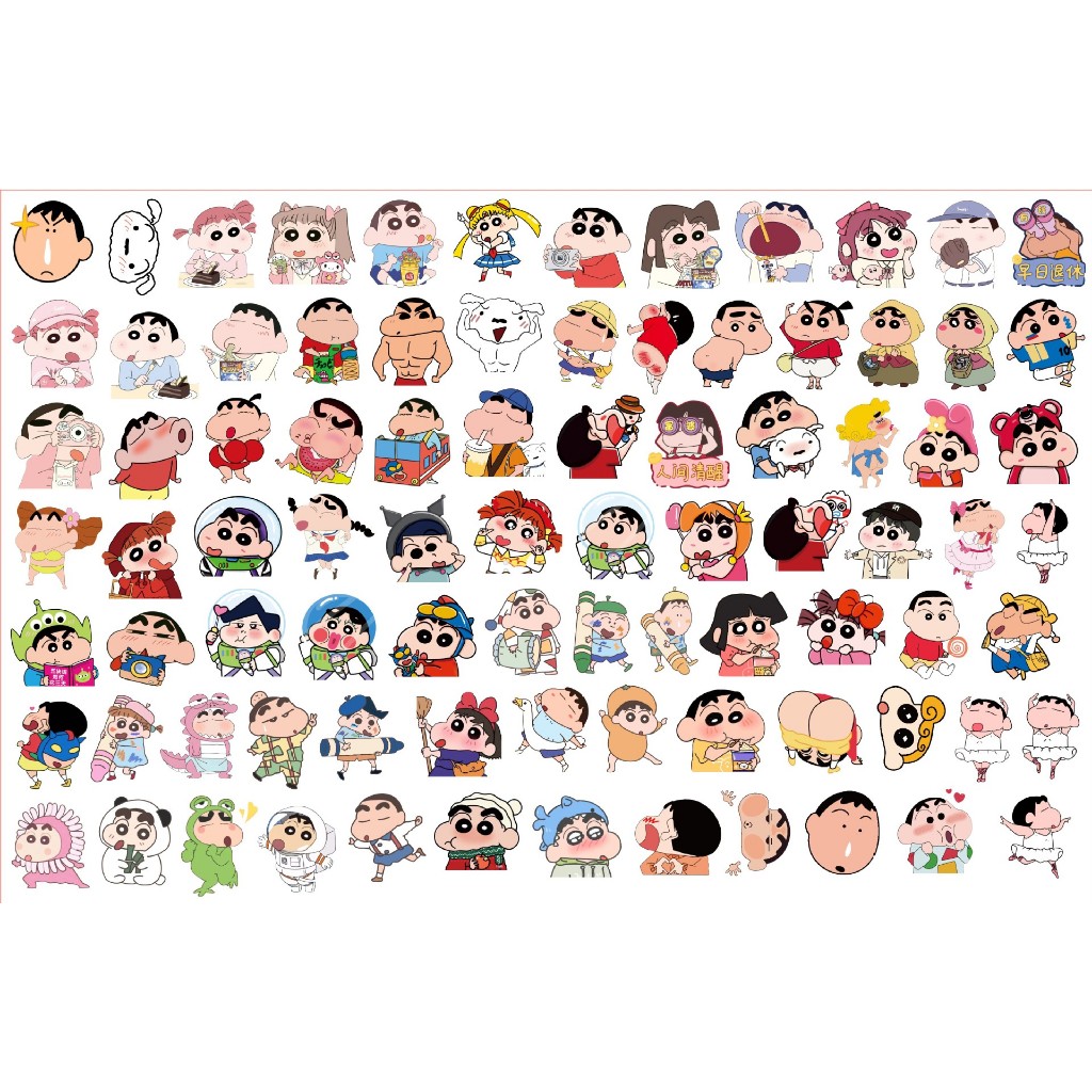 คู่อะคริลิคใส 2 ซม.0.3 ซม.ความหนาแผ่นอะคริลิค Crayon Shin-Chan Handmade DIY วัสดุการ์ตูน Patch ขายส่ง