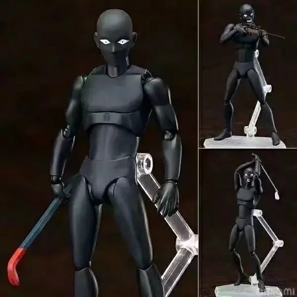 Manga Action Figure Figma SP-089 Detective Conan True Culprit Black Organization Poseable Boxed Figu