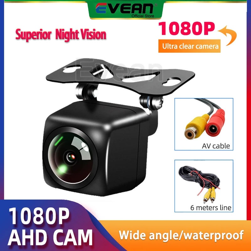 Ultra Clear AHD1080P รถมองหลังย ้ อนกลับกล ้ องที ่ จอดรถ Superior Night Vision กล ้ องสํารอง