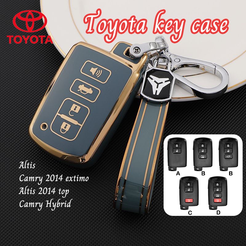 เคสกุญแจ toyota TPU สําหรับ toyota Altis/Camry 2014 extimo/Altis 2014 top/Camry Hybrid เคสกุญแจ toota พวงกุญแจ